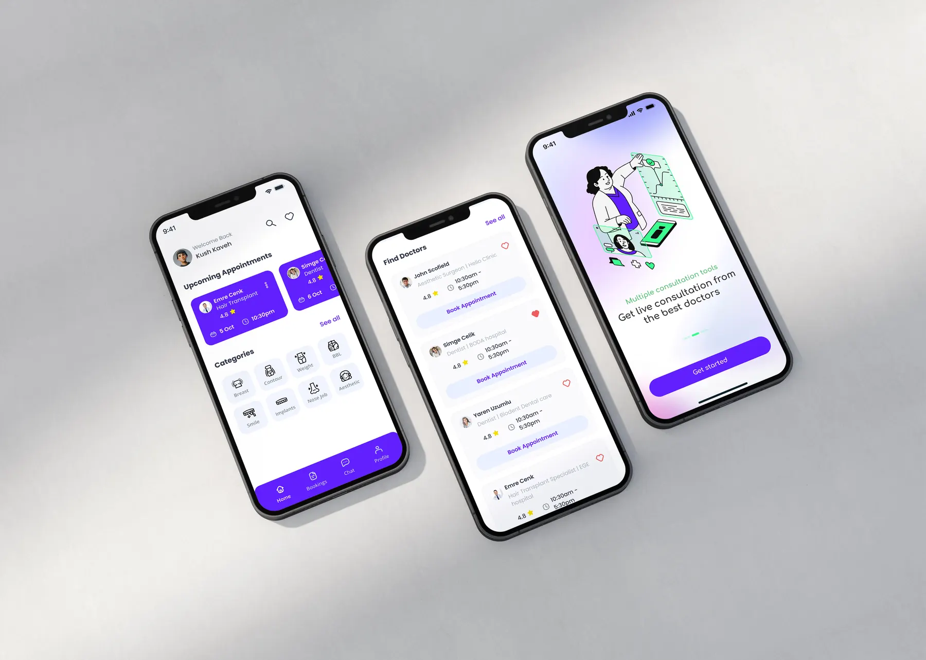 Artemis Clinics — AI-Powered Health Tourism Platform - Experience flow