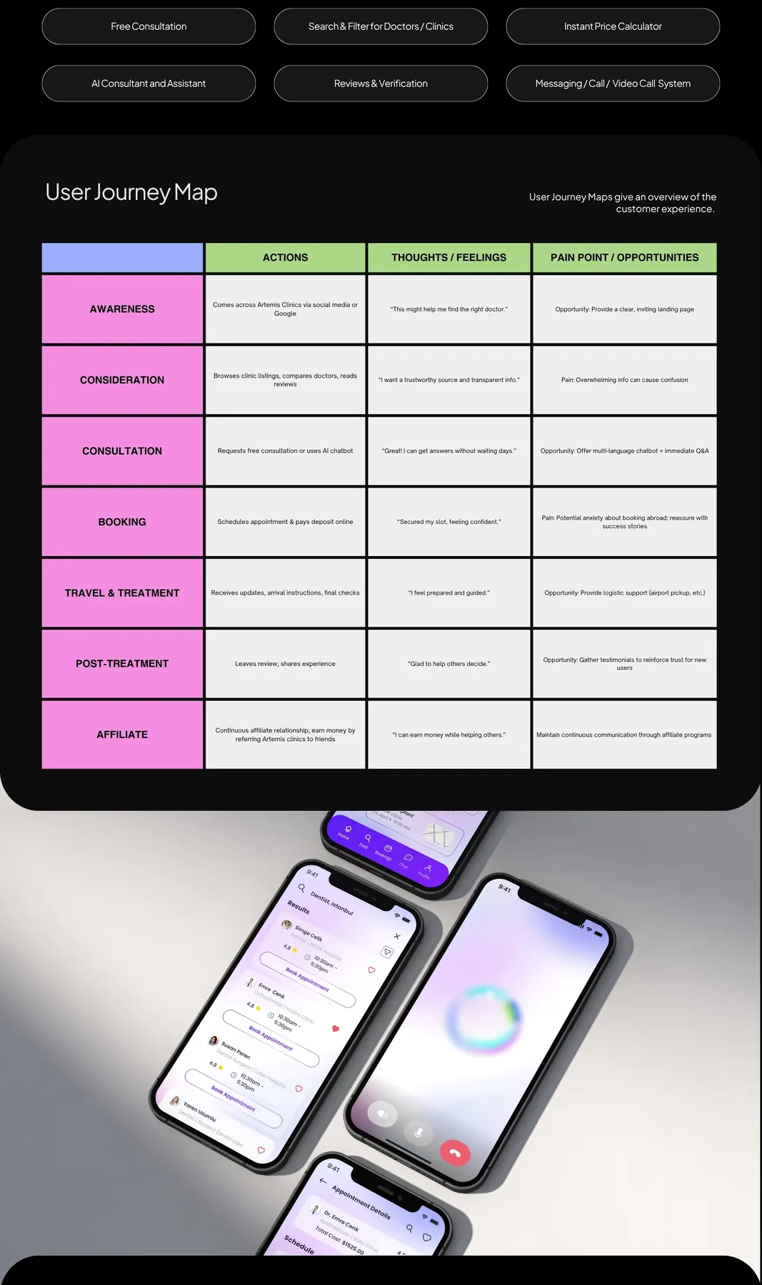 BookedPlus — Brand Identity & iOS App UX - Primary product surface
