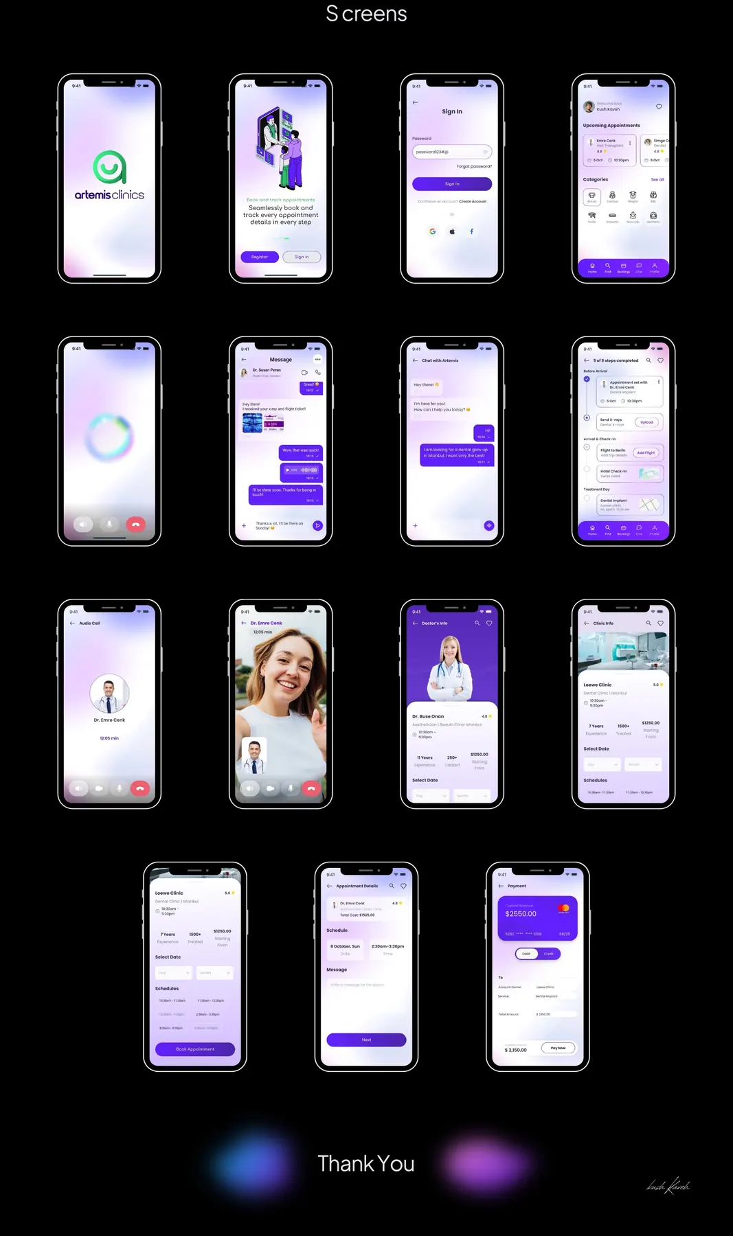 BookedPlus — Brand Identity & iOS App UX - Experience flow