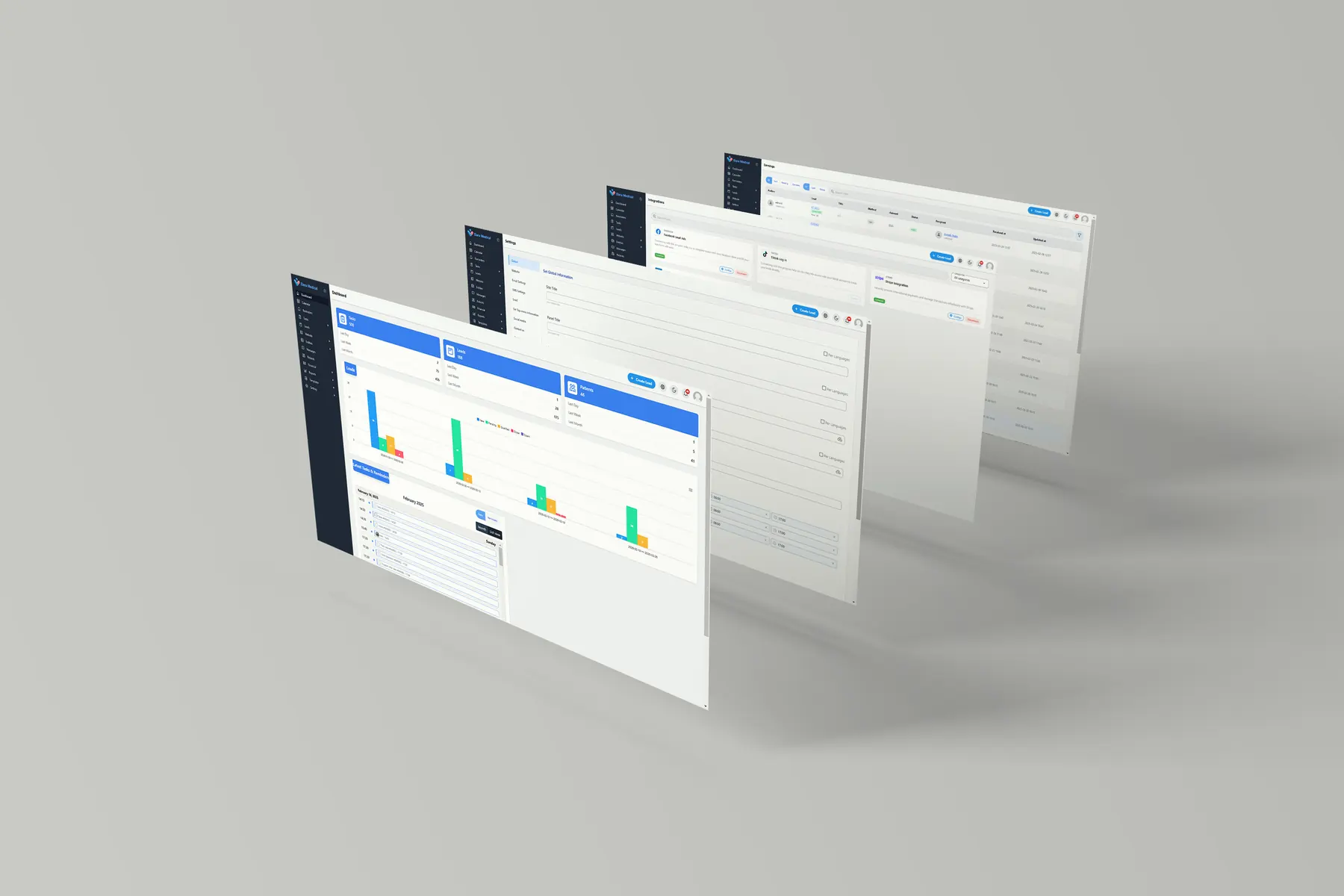 Elara Medical — Brand Identity & UX Design - System architecture
