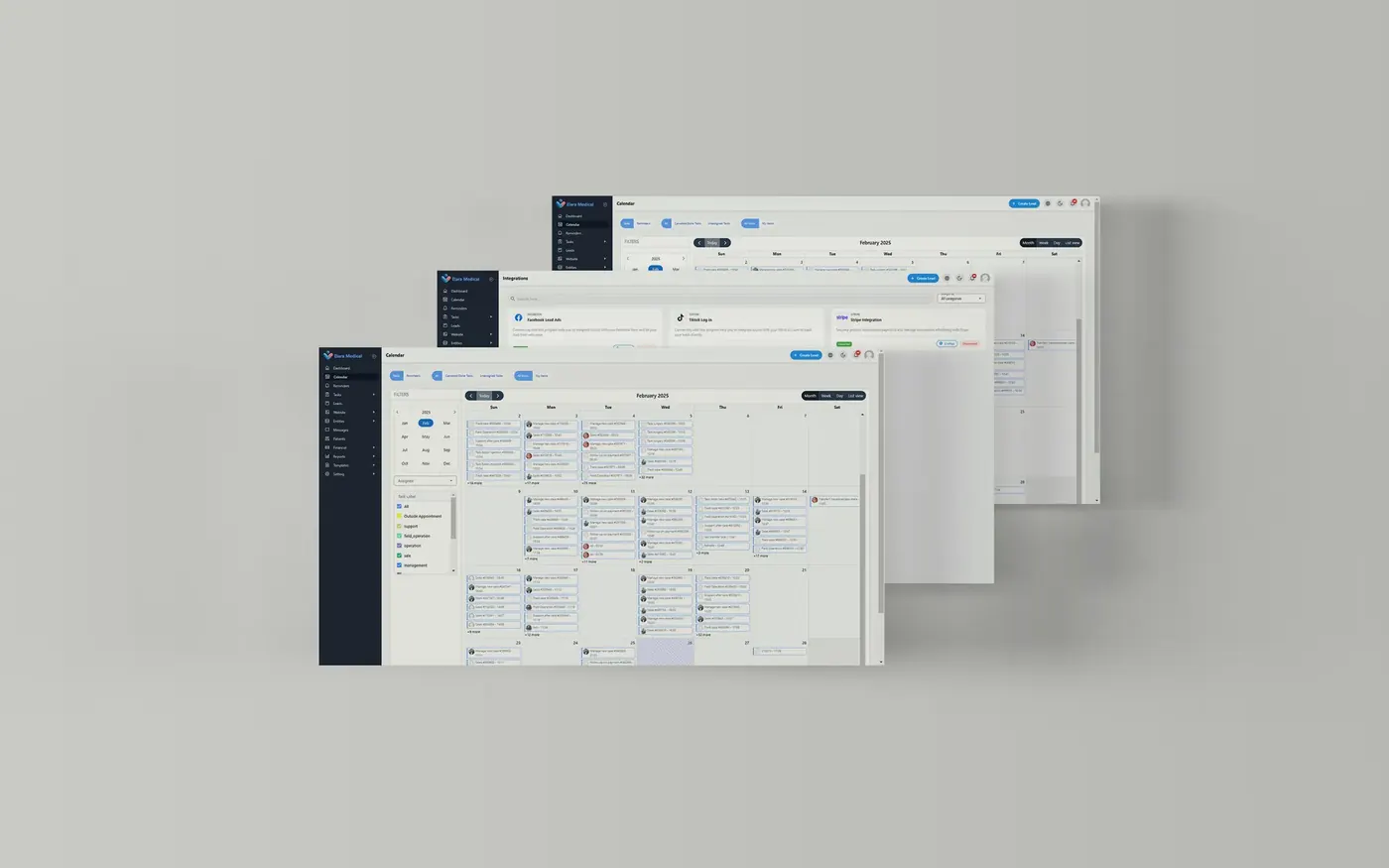 Elara Medical — Brand Identity & UX Design - Automation map