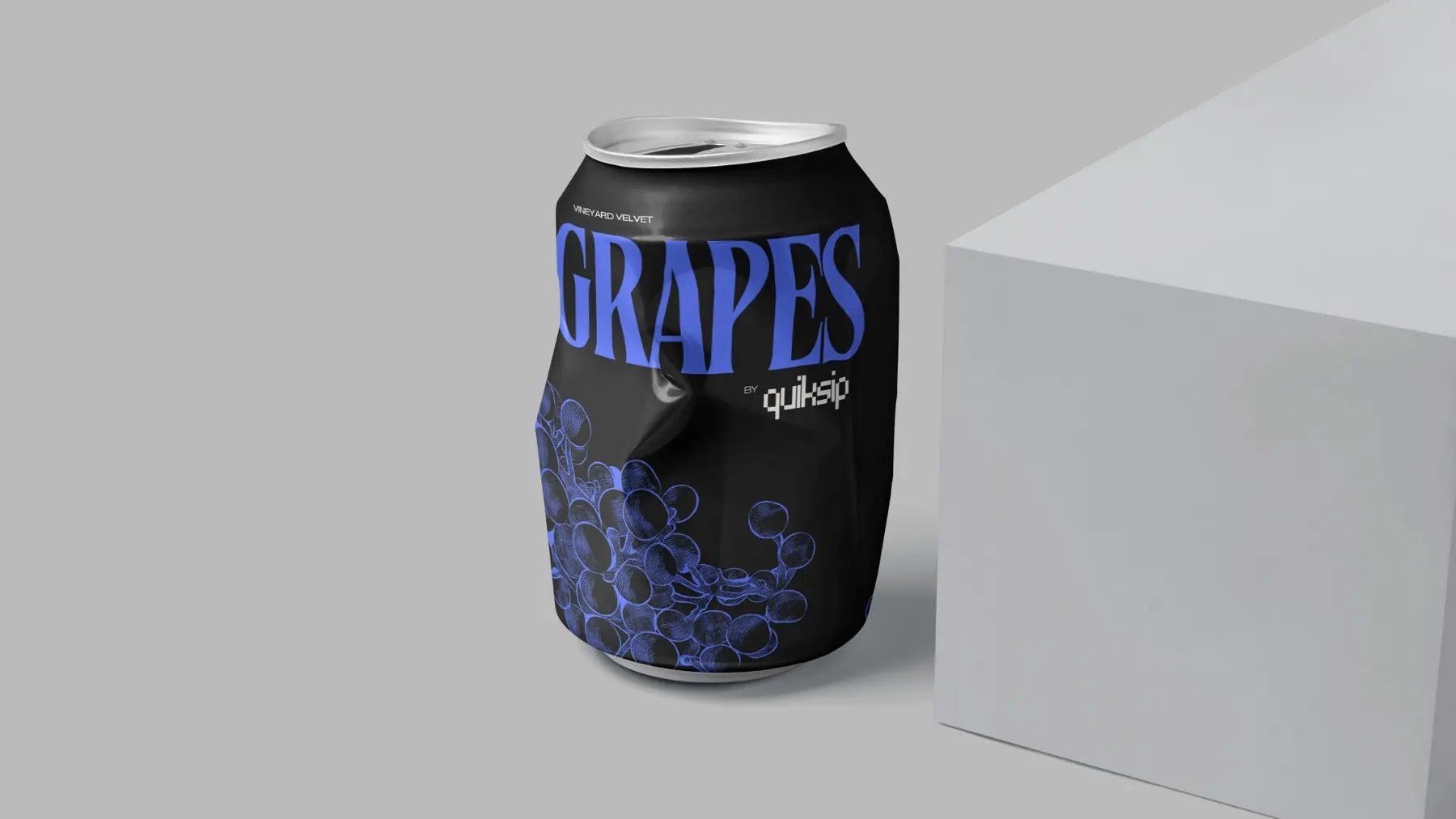 Quiksip — Brand Identity & Packaging - Experience flow