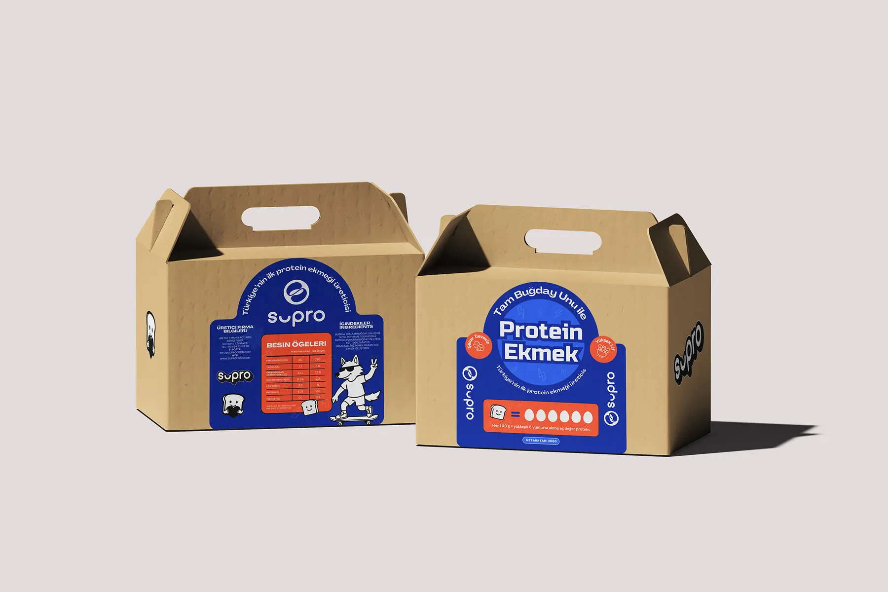 SuproFood — Brand Identity & Packaging - Trust and edge states